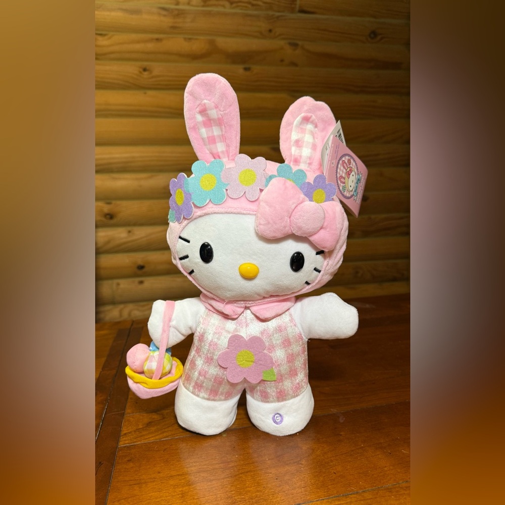 HELLO KITTY Animated EASTER GREETER/STEPPER